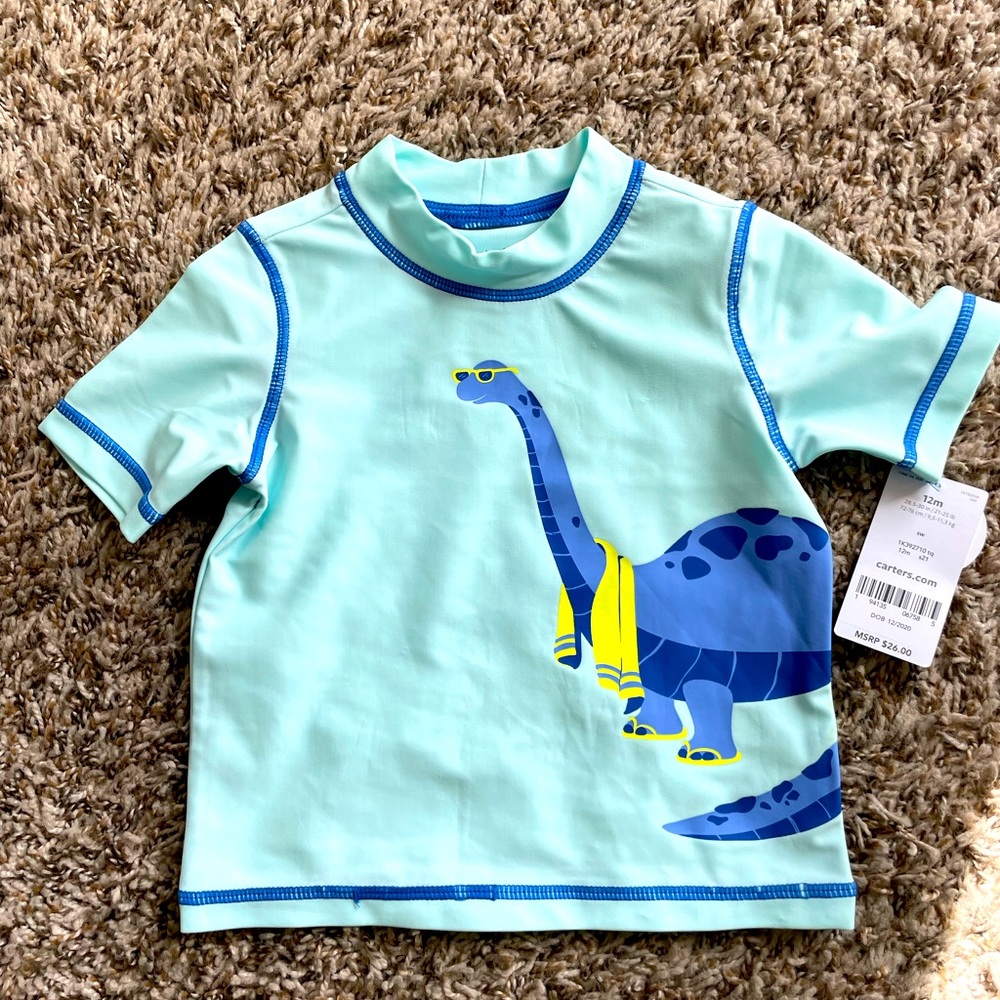 Carters Dino Rashguard